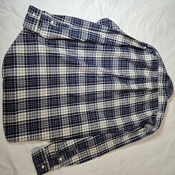 Polo Ralph Lauren Shirt Benford Men Large Check Button Down Shirt Flap Pocket - Picture 8 of 8